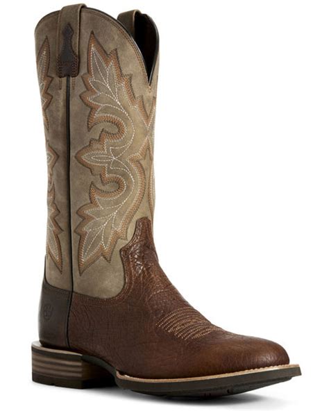 ariat round toe cowboy boots|More.